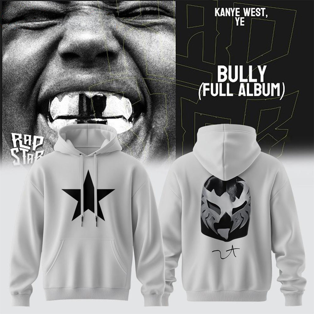 Kanye West Ye 2026 Tour Signature White Hoodie Kanye West Merch Best Gifts For Music Lovers