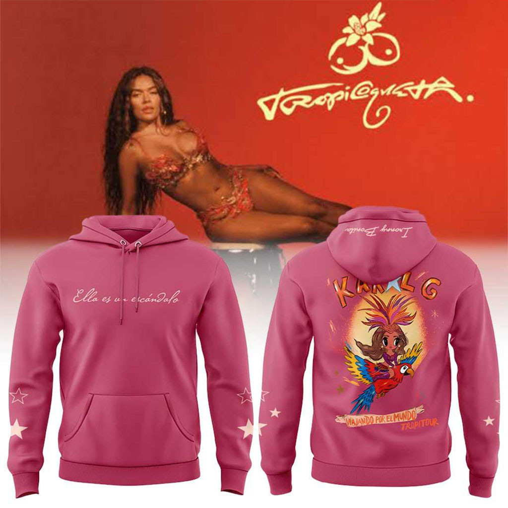 Karol G The Ivonny Bonita Collection Hoodie Tropicoqueta Tour Merch Latin Music Fan Gift