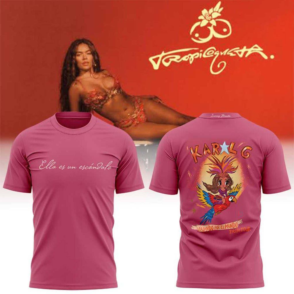 Karol G The Ivonny Bonita Collection T-Shirt Tropicoqueta Tour Merch Karol G Fan Gift