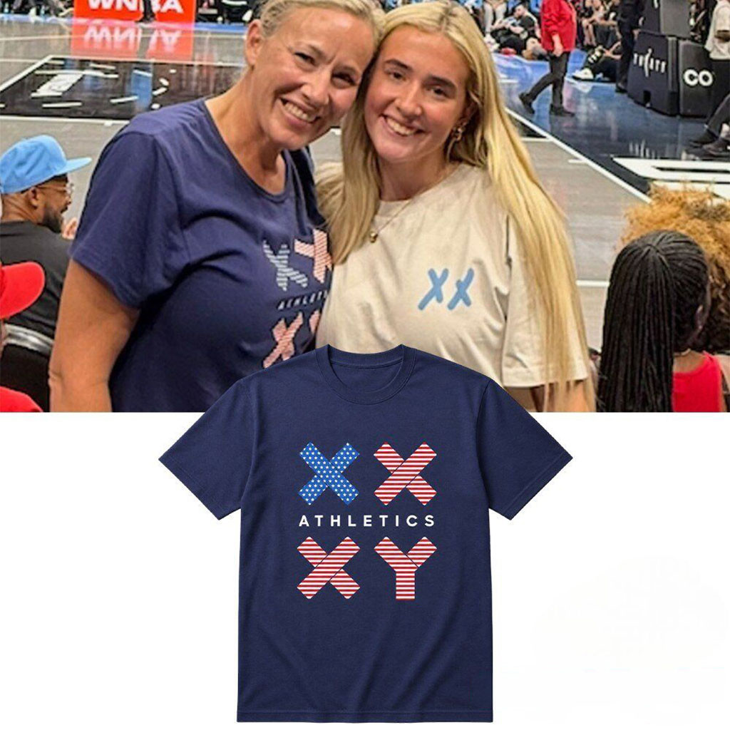 Kasey And Annie Thomason XX XY Athletics American Flag Shirt Gift For Friends