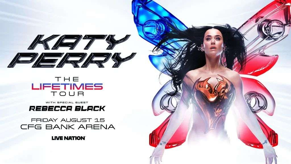 Katy Perry The Lifetimes Tour Cfg Arena No Frame Horizontal Poster Katy Perry Merch Home Decor