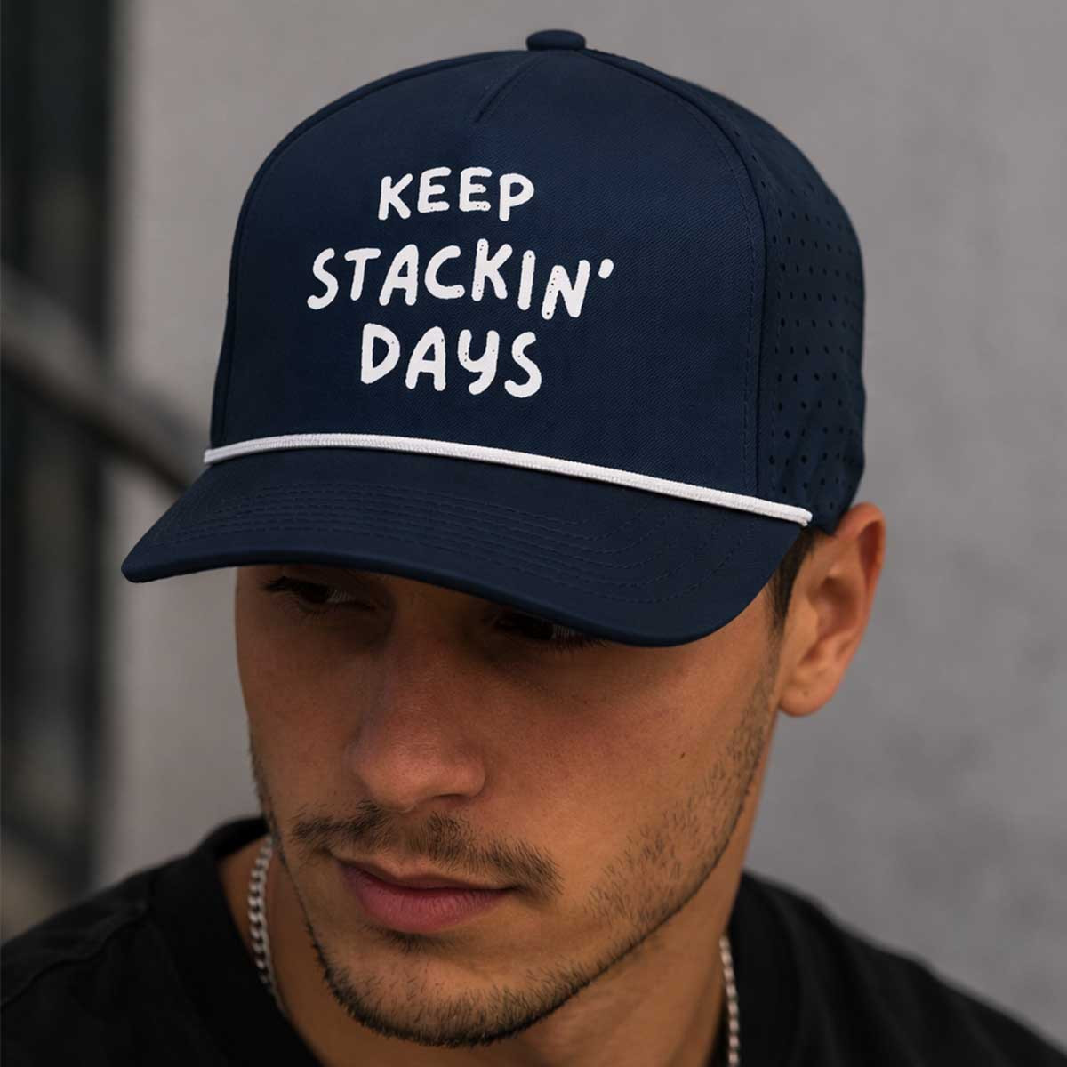 Keep Stacking Days Hat