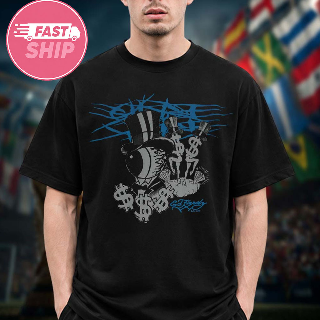 Ken Carson Merch Xperiment Tour 2026 Ed Hardy Money T-Shirt Gifts For Rapper Fan