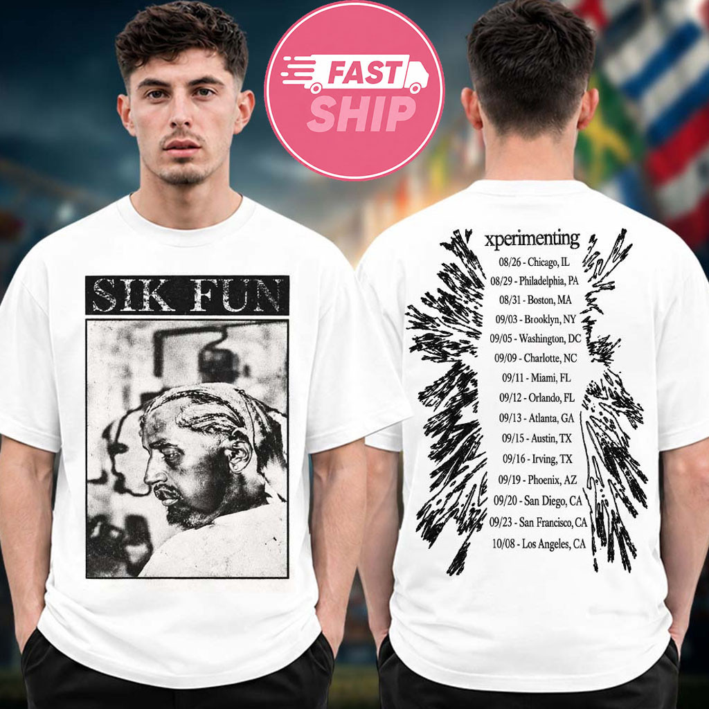 Ken Carson Merch Xperiment Tour 2026 Sik Fun Tour Dates T-Shirt Unique Gifts For Music Lovers Ken Carson Merch Xperiment Tour 2026 Sik Fun Tour Dates T-Shirt Unique Gifts For Music Lovers