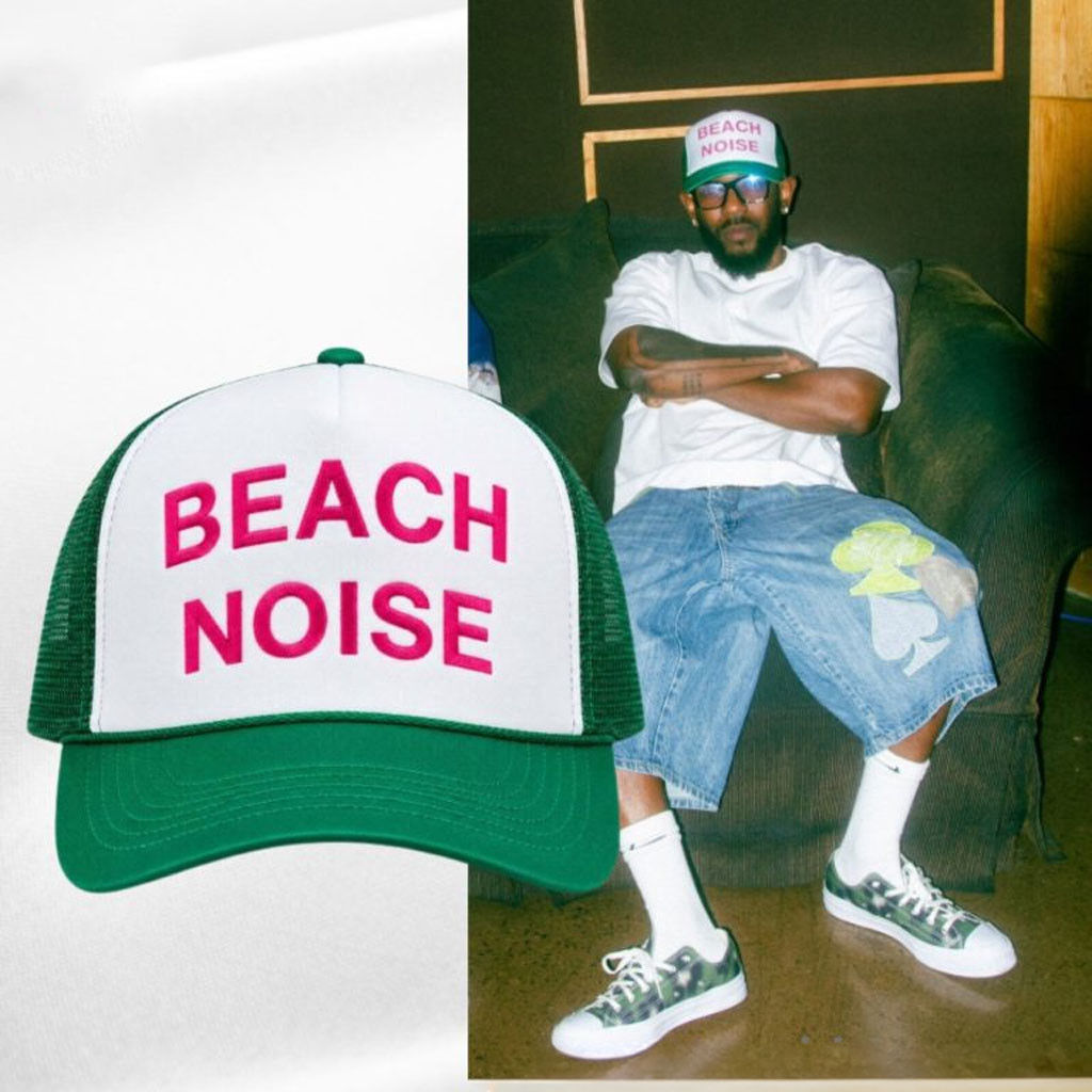Kendrick Lamar Beach Noise Trucker Hat Kendrick Lamar Merch Gift Ideas For Brothers