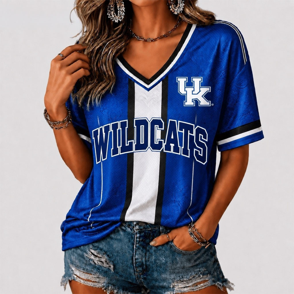 Kentucky Wildcats Rivalry Game Spirit V-Neck T-Shirt Wildcats Merch Football Fan Gifts Kentucky Wildcats Rivalry Game Spirit V-Neck T-Shirt Wildcats Merch Football Fan Gifts