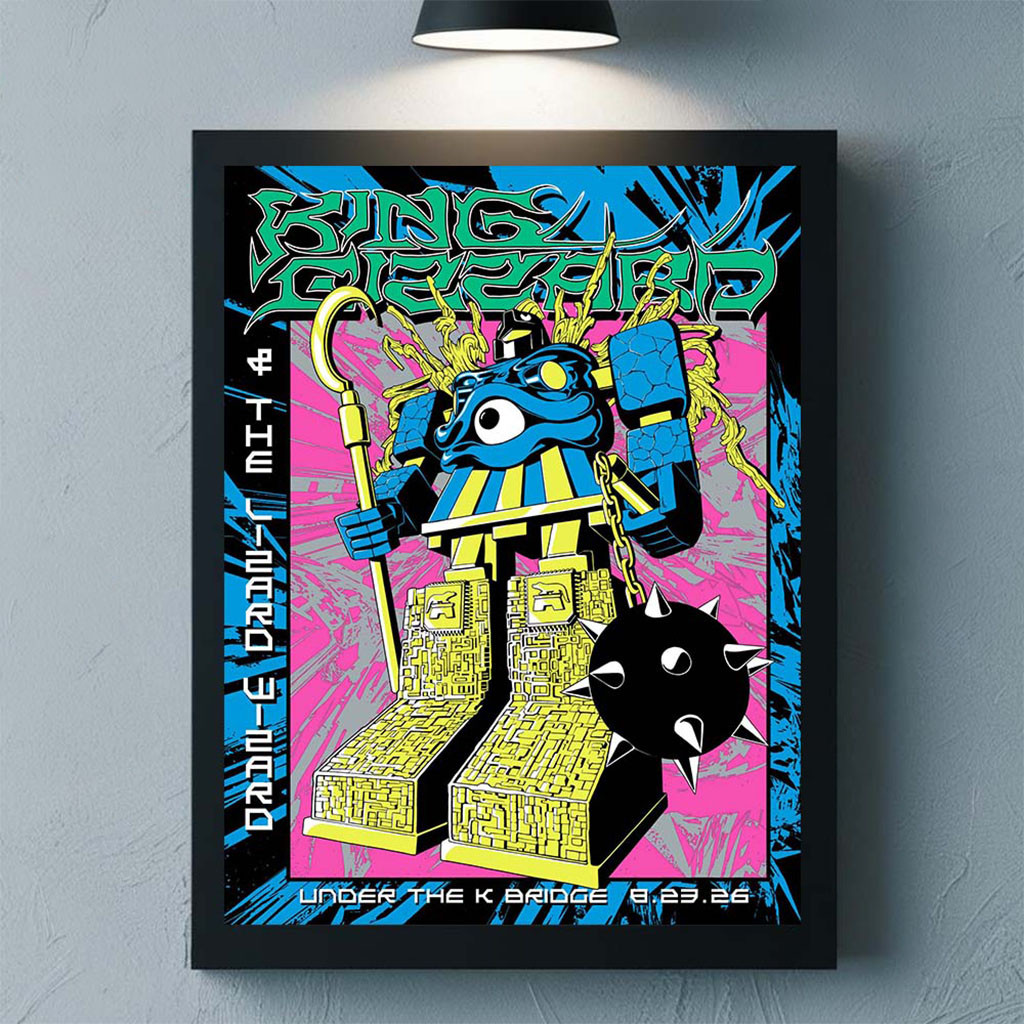 King Gizzard And The Lizard Wizard Merch Under The K Bridge New York 2026 On August 23 2026 Poster