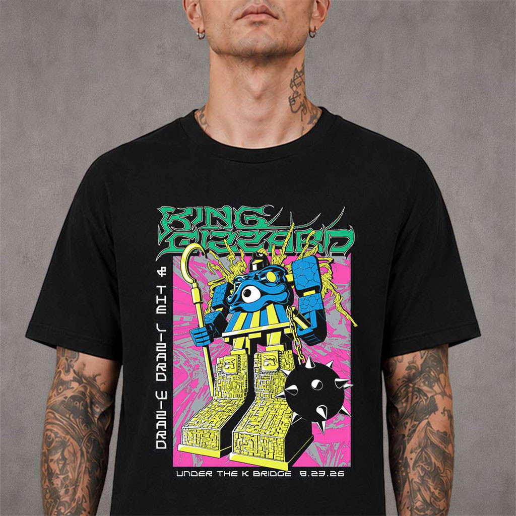 King Gizzard And The Lizard Wizard Merch Under The K Bridge New York 2026 T-Shirt Fans Gifts