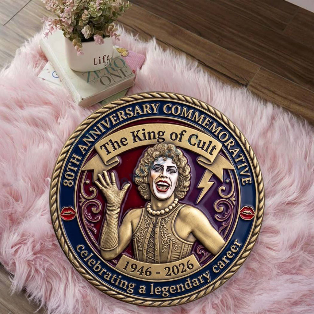 King Of The Cult 80th Anniversary Commemorative Coin King Of The Cult Merch Decor Gifts King Of The Cult 80th Anniversary Commemorative Coin King Of The Cult Merch Decor Gifts