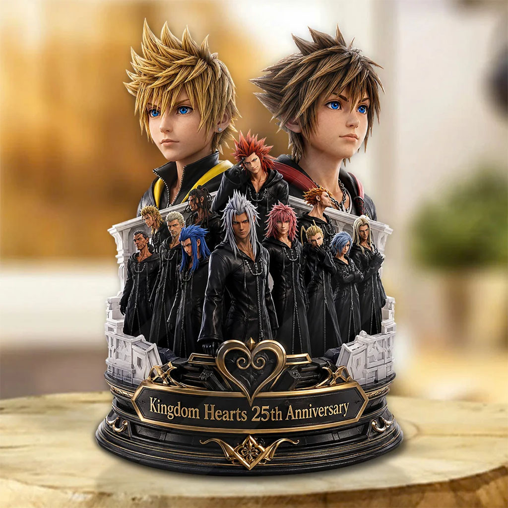 Kingdom Hearts 25th Anniversary Acrylic Plaque Kingdom Hearts Merch Display Decor Gamers Gifts