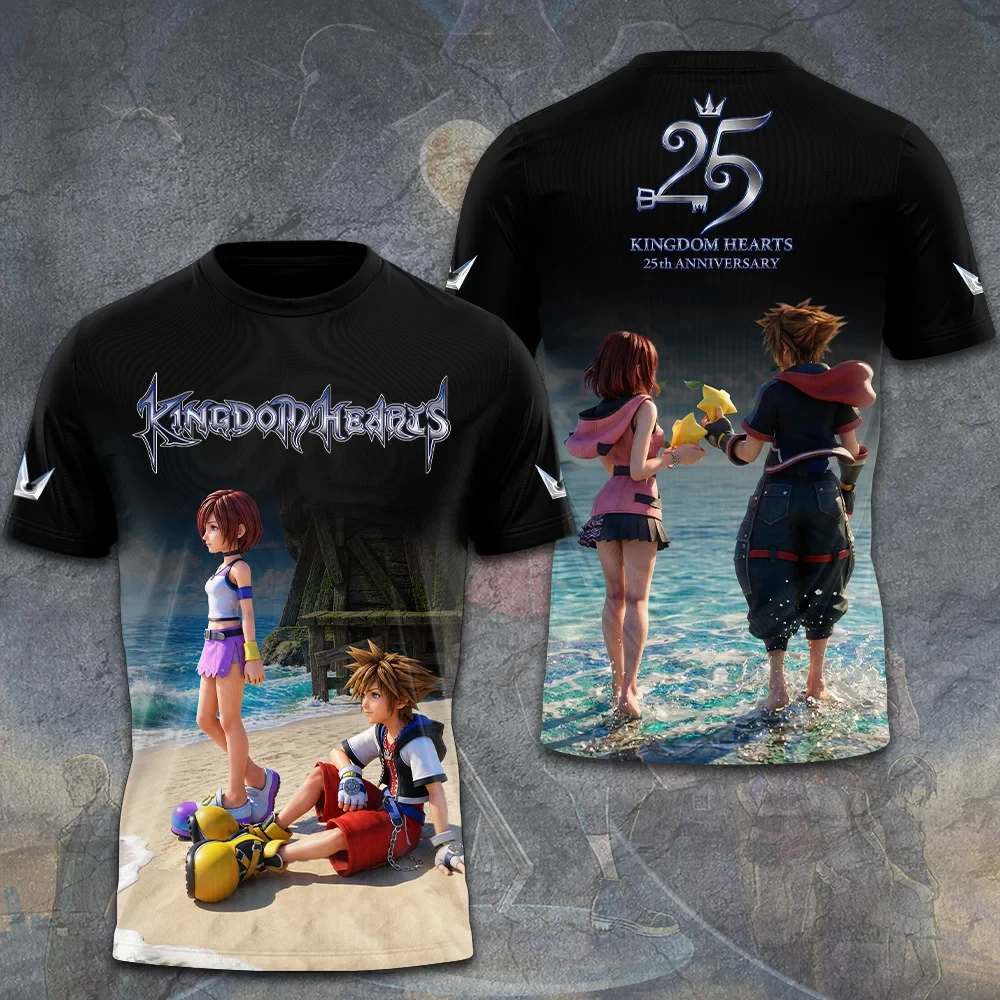 Kingdom Hearts 25th Anniversary T-Shirt Sora And Kairi Shirt Kingdom Hearts Merch Gifts