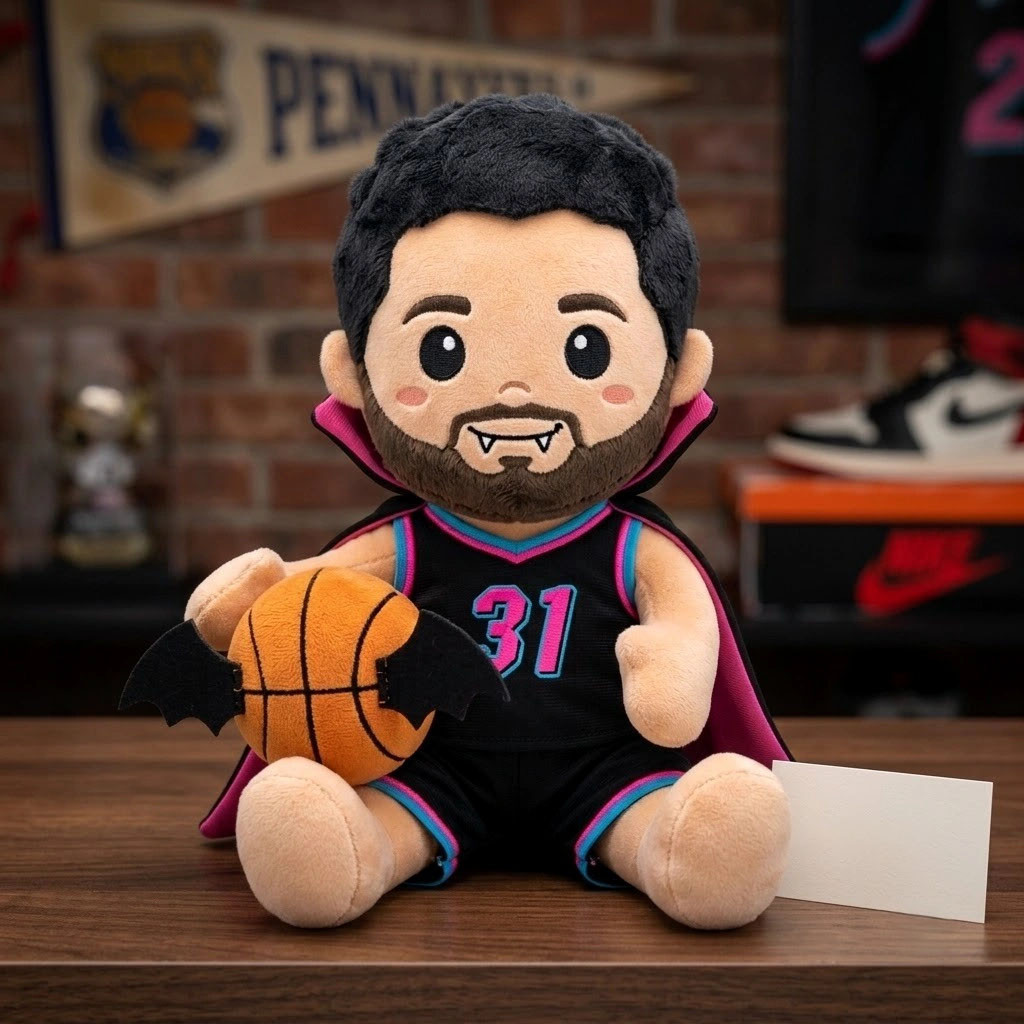 Klay Thompson Dallas Mavericks Vampire Halloween Plush Pillow Mavericks Merch Gifts For Fans