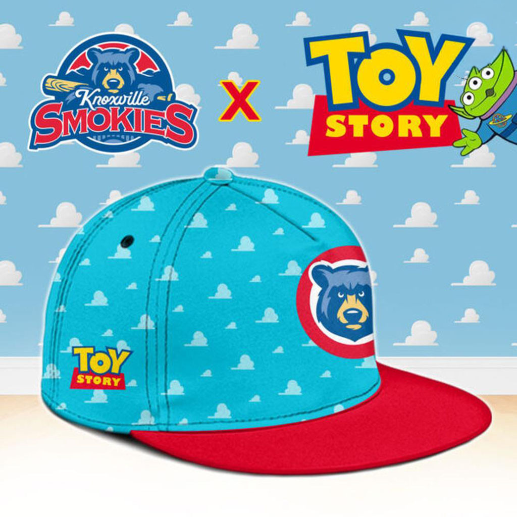 Knoxville Smokies X Toy Story Night Snapback Hat Knoxville Smokies Merch Gifts For Baseball Fan Knoxville Smokies X Toy Story Night Snapback Hat Knoxville Smokies Merch Gifts For Baseball Fan
