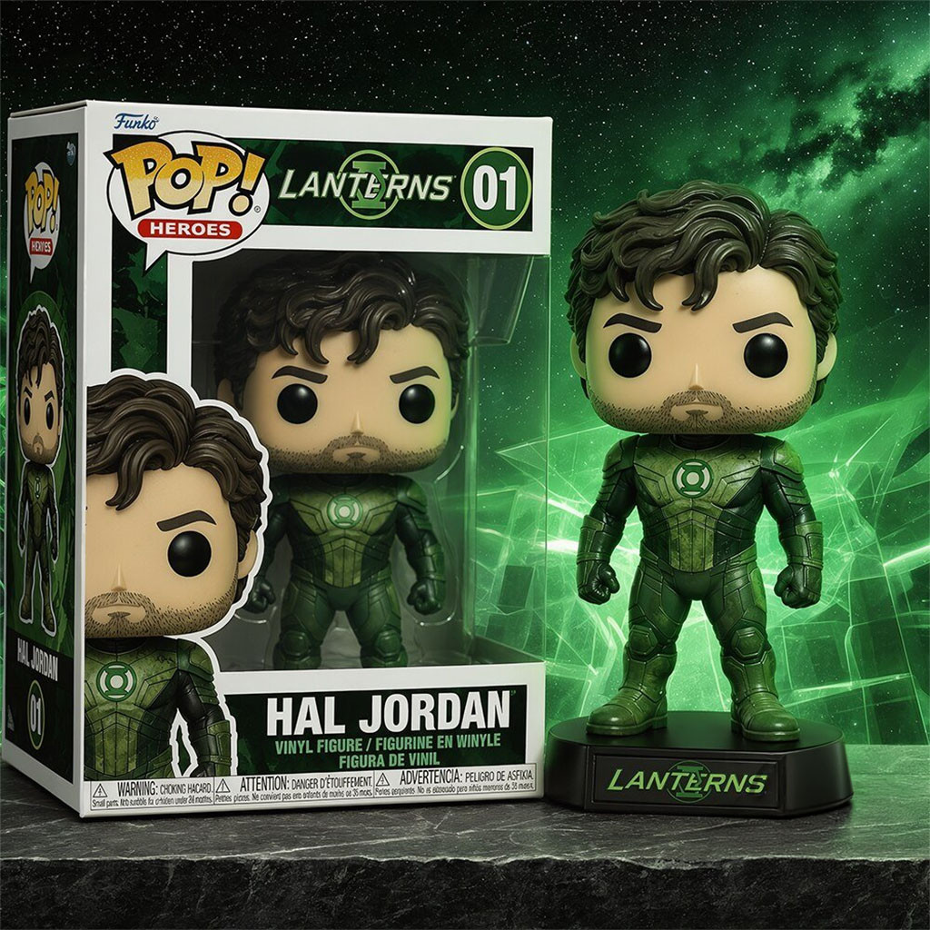 Kyle Chandler Hal Jordan Suit Lanterns Funko Pop 2026 Lanterns Merch Gift For Movie Fans