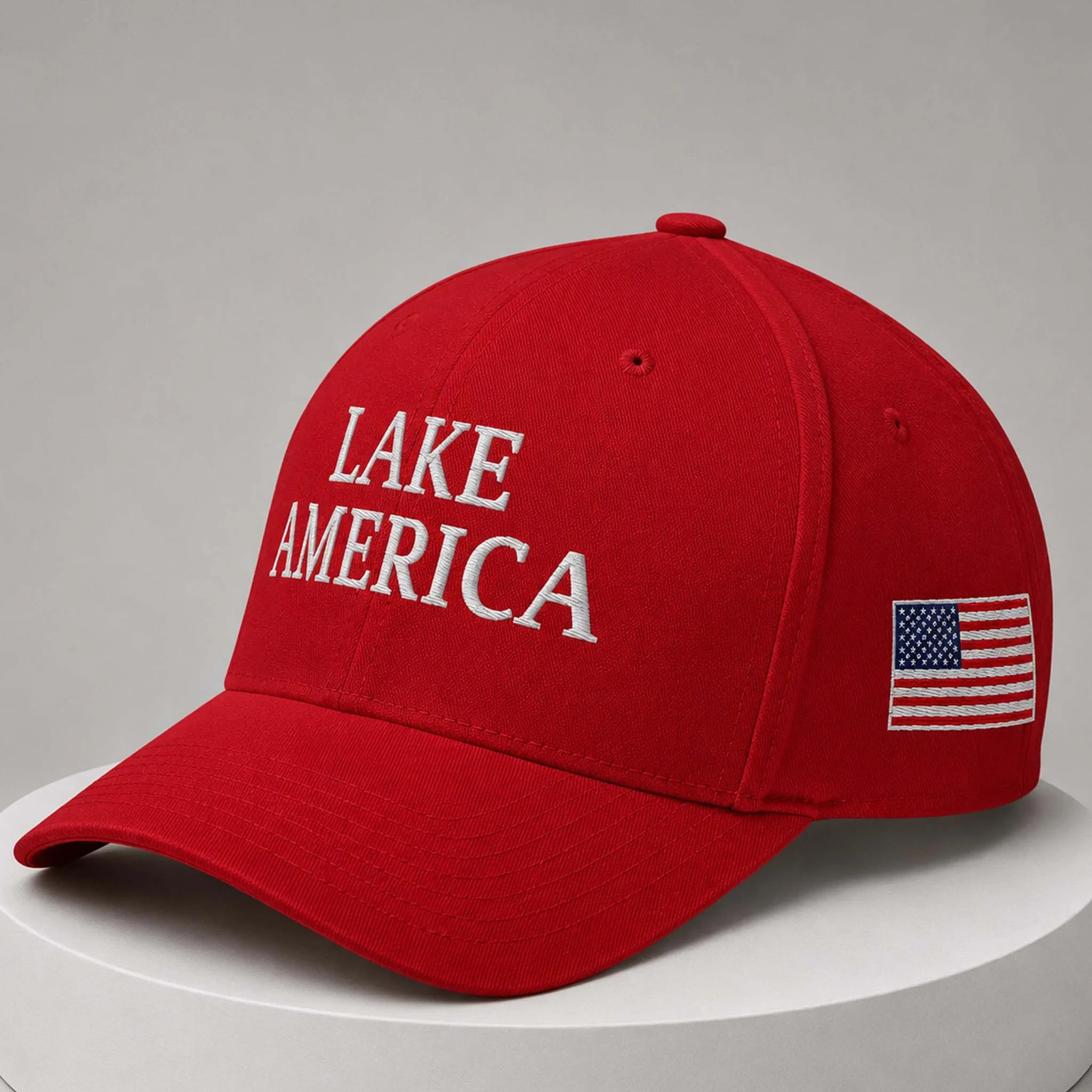 Lake America Embroidered Hat