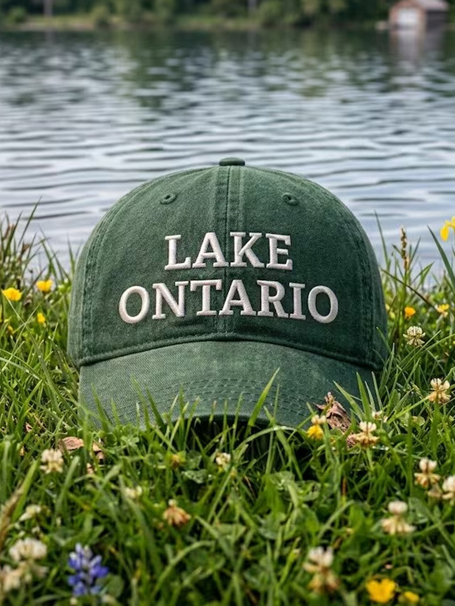 Lake Ontario Always And Forever Hat Embroidered Lake Life Hat Gifts For Best Friends