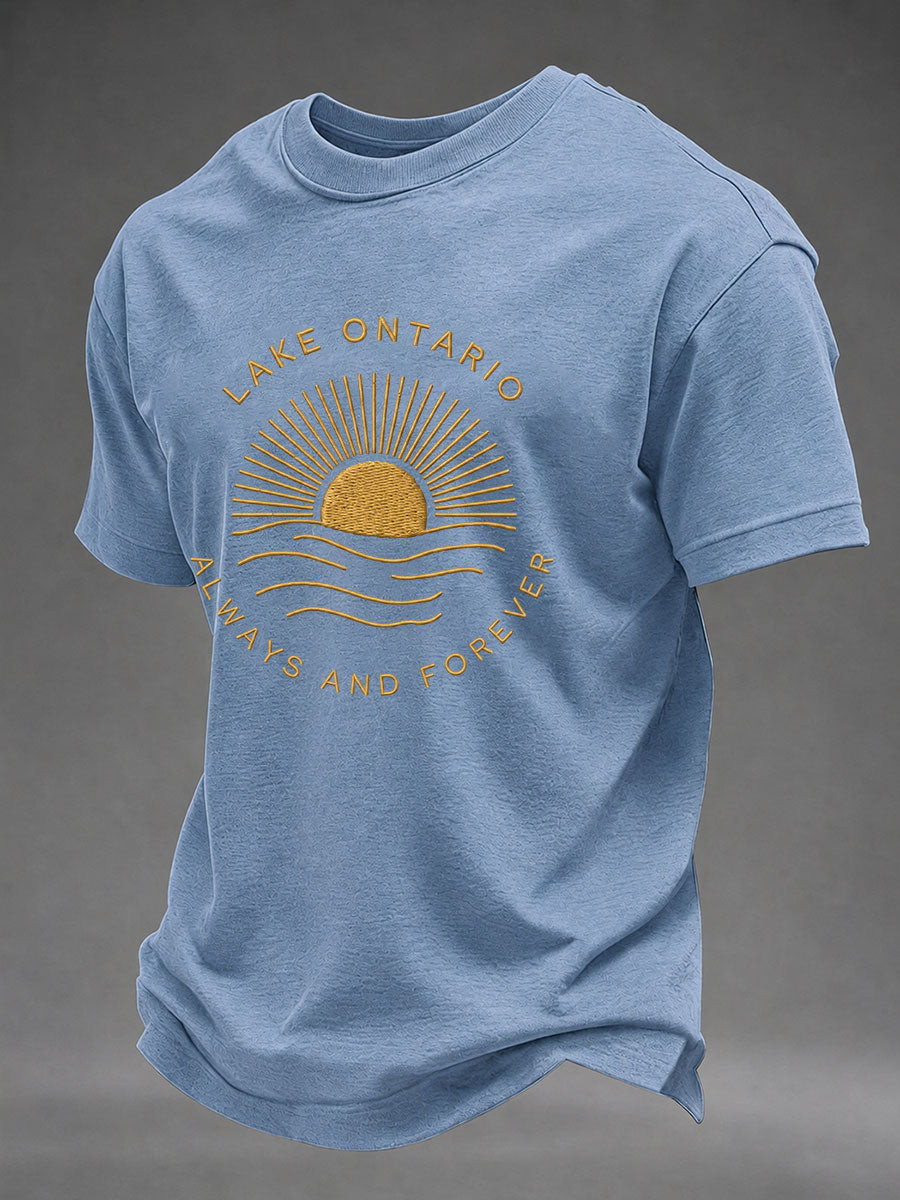 Lake Ontario Always And Forever Shirt Sunset Lake Life Great Lakes Canada Shirt Gifts For Son Lake Ontario Always And Forever Shirt Sunset Lake Life Great Lakes Canada Shirt Gifts For Son