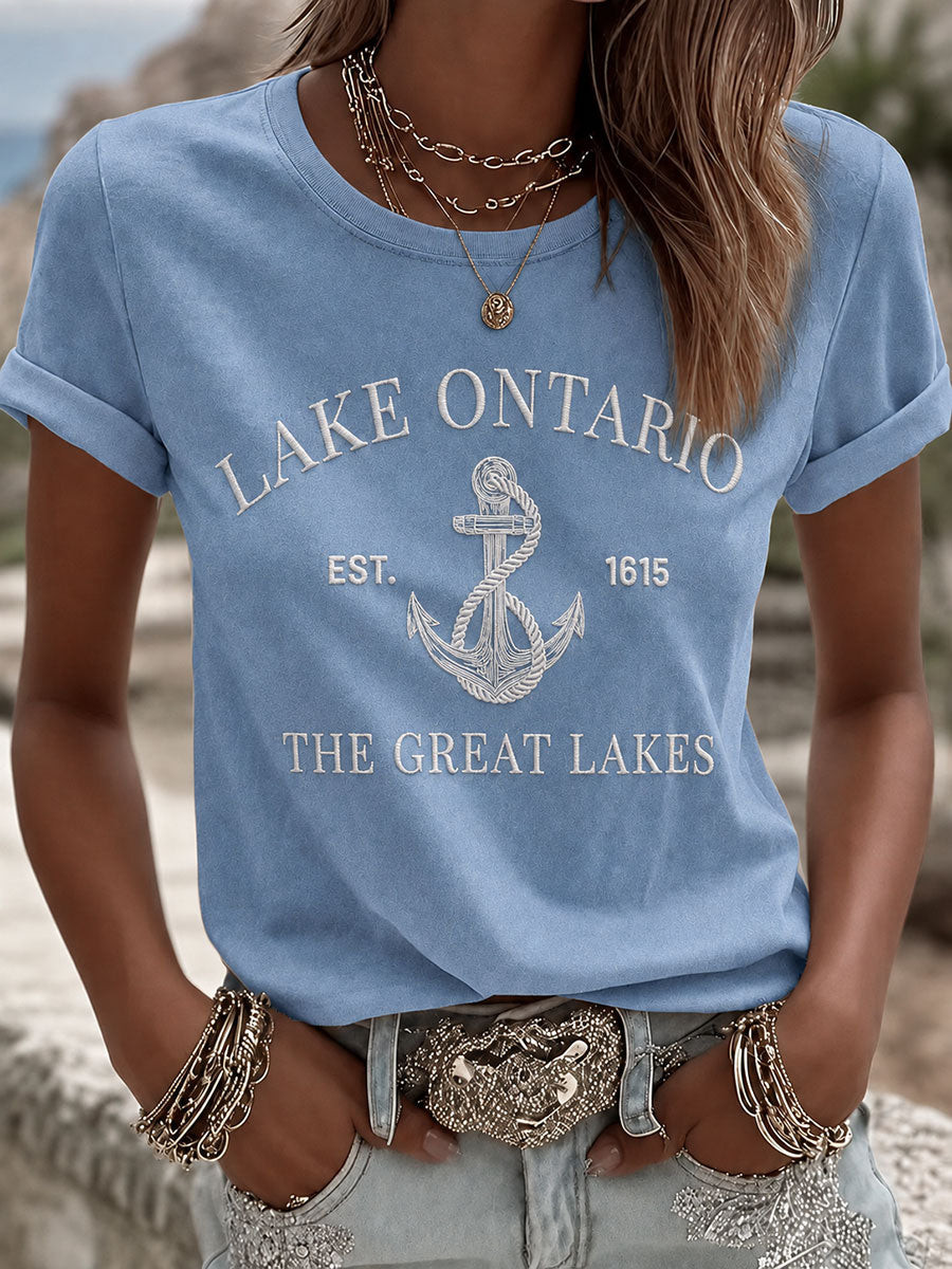Lake Ontario Always And Forever Shirt The Great Lakes Anchor Nautical Shirt Ontario Canada Gifts Lake Ontario Always And Forever Shirt The Great Lakes Anchor Nautical Shirt Ontario Canada Gifts