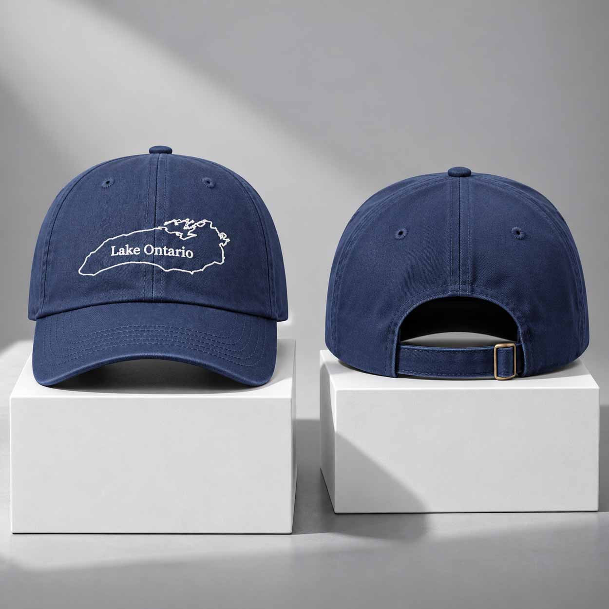 Lake Ontario Maps 2026 Hat Embroidered Lake Ontario Always And Forever Hat Anti Trump Merch