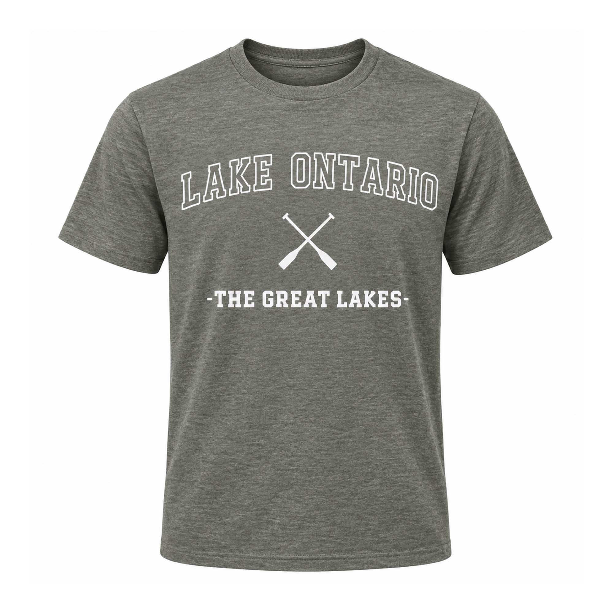 Lake Ontario The Great Lakes Shirt Vintage T-Shirt Gifts For Lake Lovers