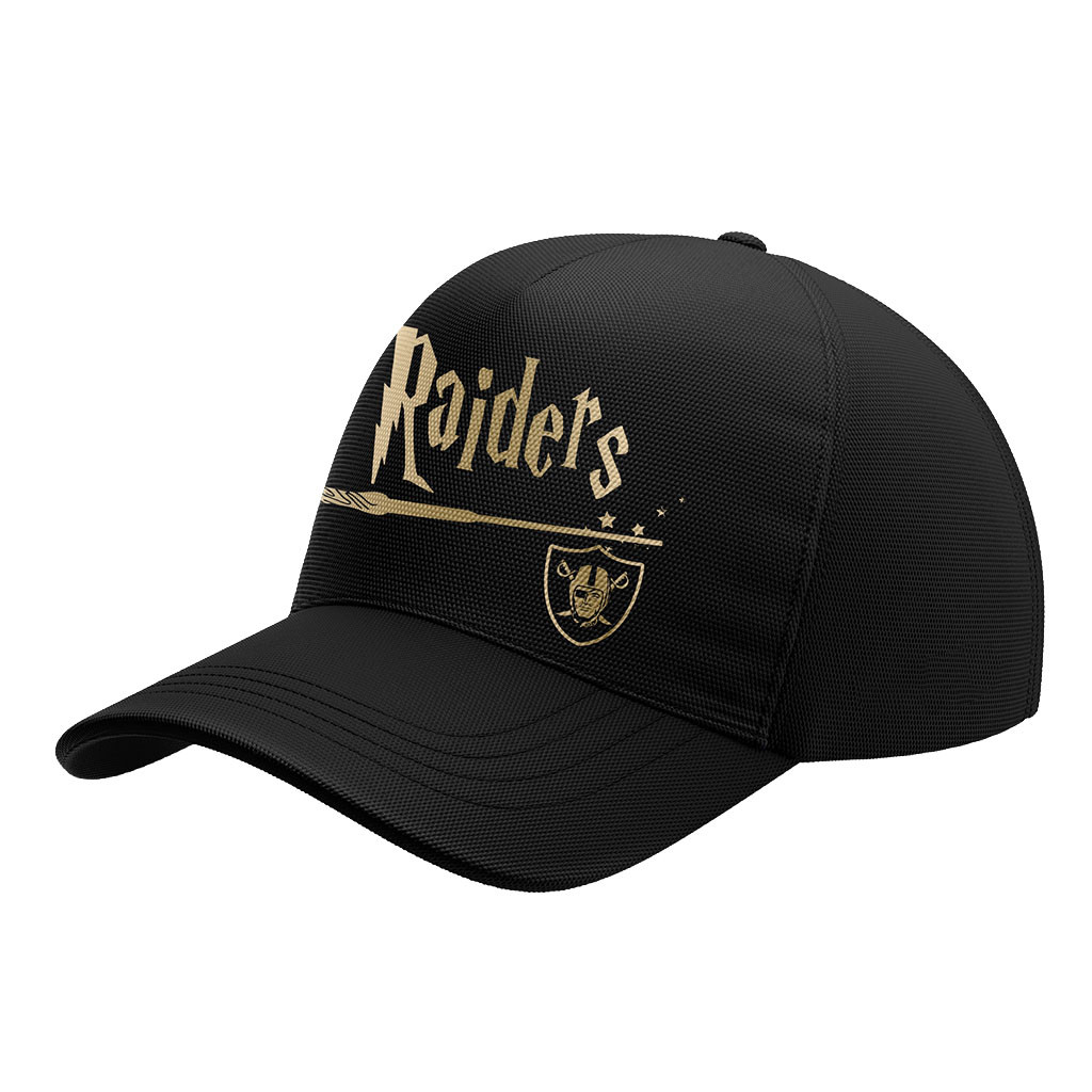 Las Vegas Raiders Harry Potter 25th Anniversary Hat Raiders Merch Game Day Gift For Fans