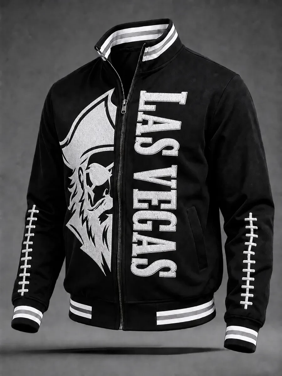 Las Vegas Raiders Merch Las Vegas Football Jacket Game Day Gifts For Husband