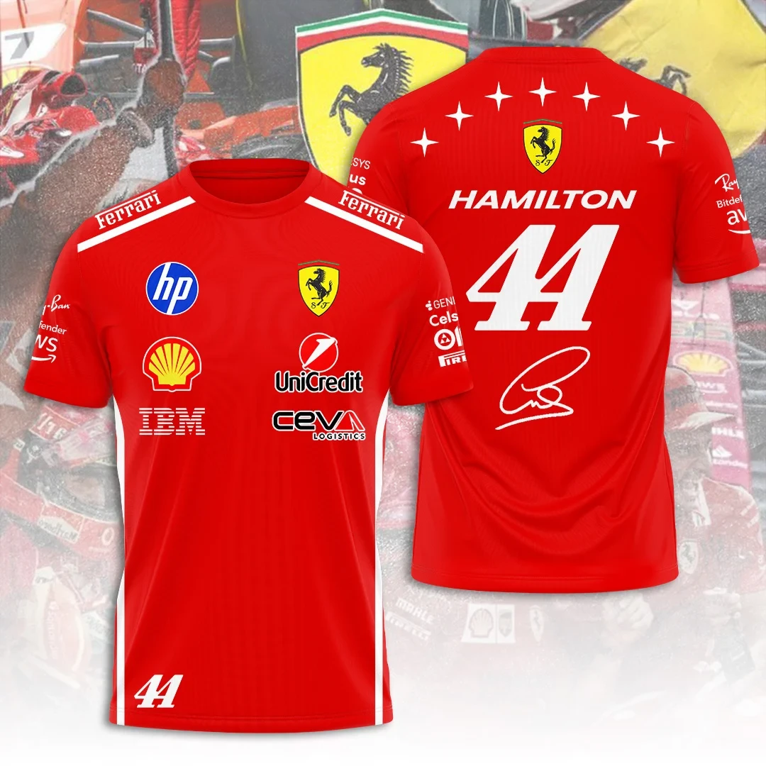 Lewis Hamilton x Scuderia Ferrari Monza Grand Prix 2026 Shirt Scuderia Ferrari Merch White Lewis Hamilton x Scuderia Ferrari Monza Grand Prix 2026 Shirt Scuderia Ferrari Merch White