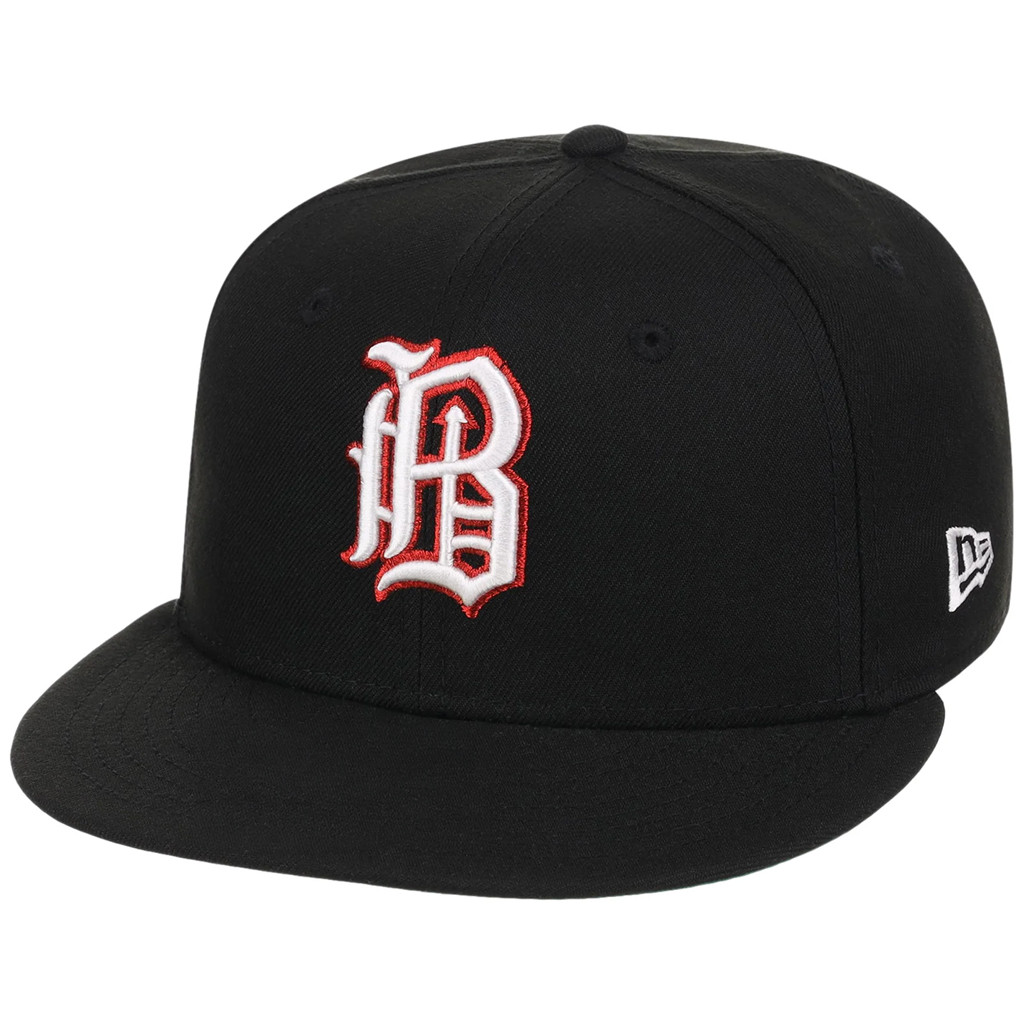 Lids Hat Drop Black Dome Merch Birmingham Barons New Era Snapback Hat Presents For Baseball Fan