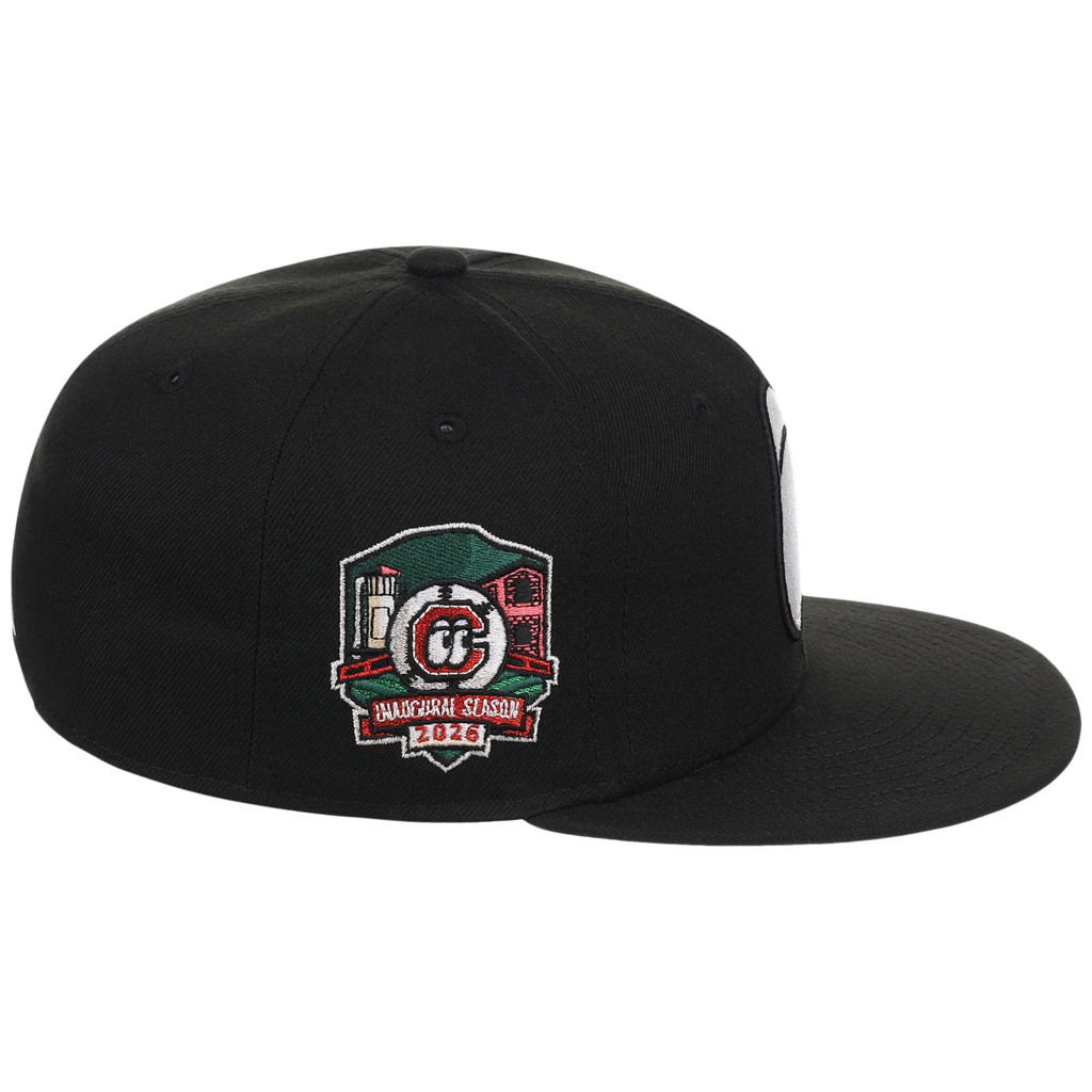 Lids Hat Drop Black Dome Merch Chattanooga Lookouts New Era Snapback Hat Baseball Fan Gear