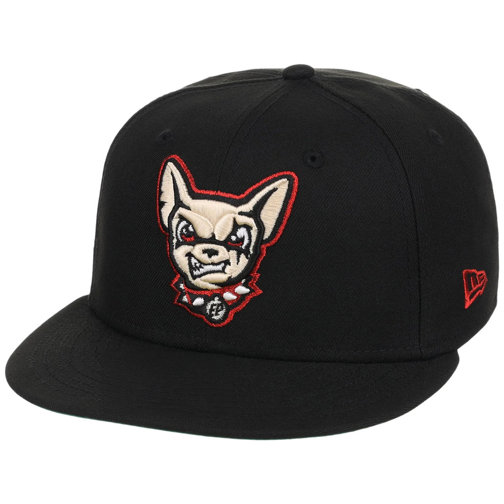 Lids Hat Drop Black Dome Merch El Paso Chihuahuas New Era Snapback Hat Gifts For Baseball Fans