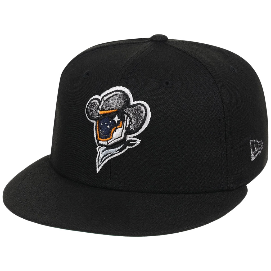 Lids Hat Drop Black Dome Merch Sugar Land Space Cowboys New Era Snapback Hat Baseball Fans Gear