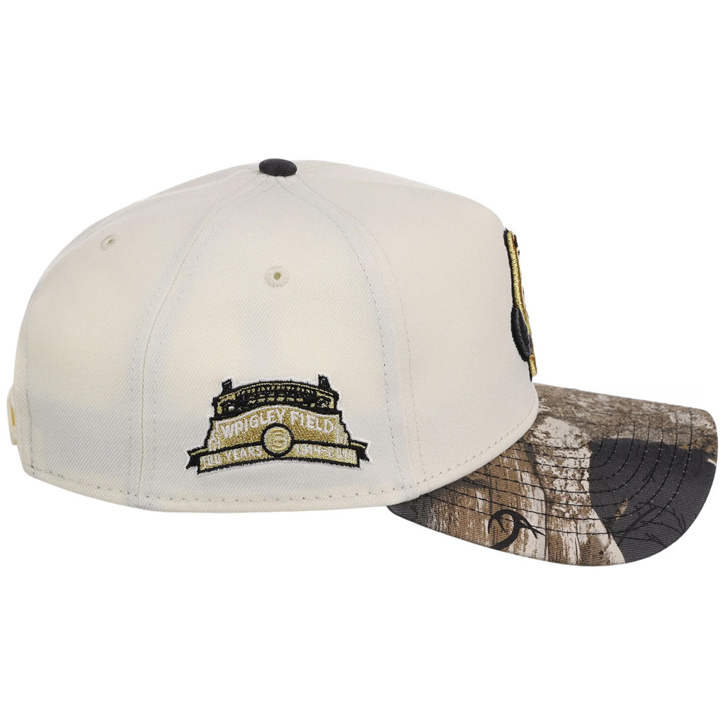 Lids Hat Drop Black Realtree Chrome Collection Merch Chicago Cubs New Era Hat Cubs Merch Gifts