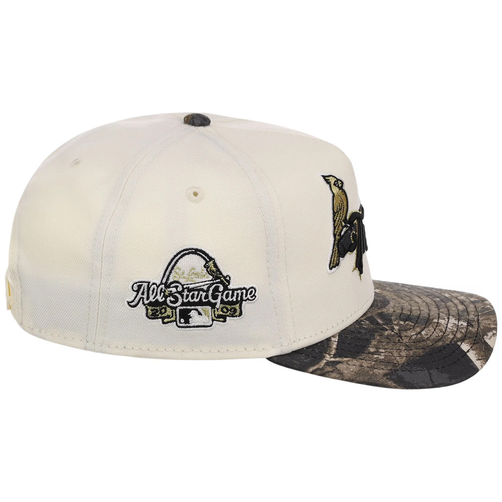 Lids Hat Drop Black Realtree Chrome Collection Merch St Louis Cardinals New Era Hat Fan Gifts