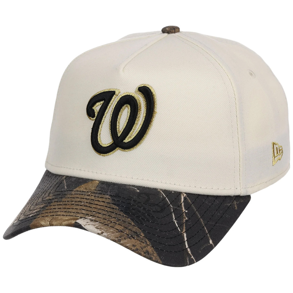 Lids Hat Drop Black Realtree Chrome Collection Merch Washington Nationals New Era Hat Gifts