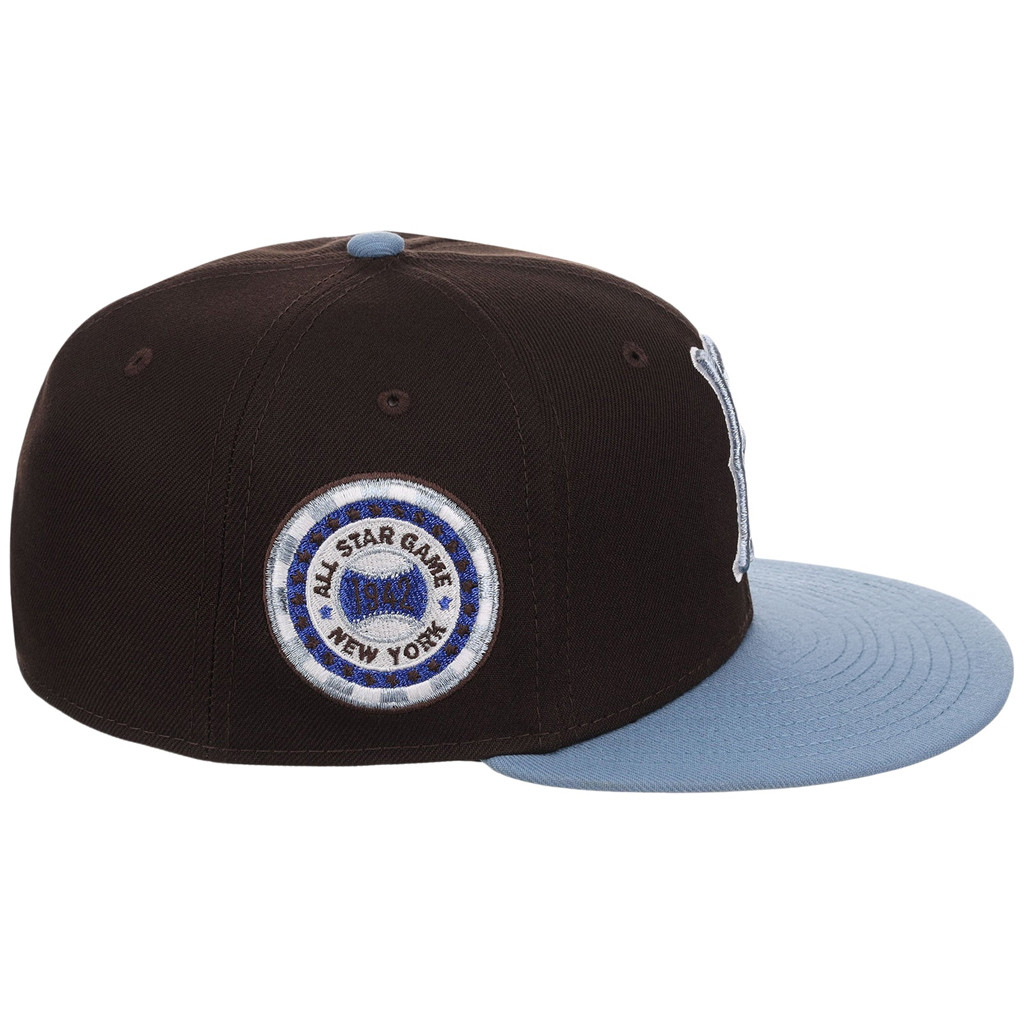 Lids Hat Drop Driftwood Fade Merch Brooklyn Dodgers New Era Snapback Hat Gift For Baseball Fans