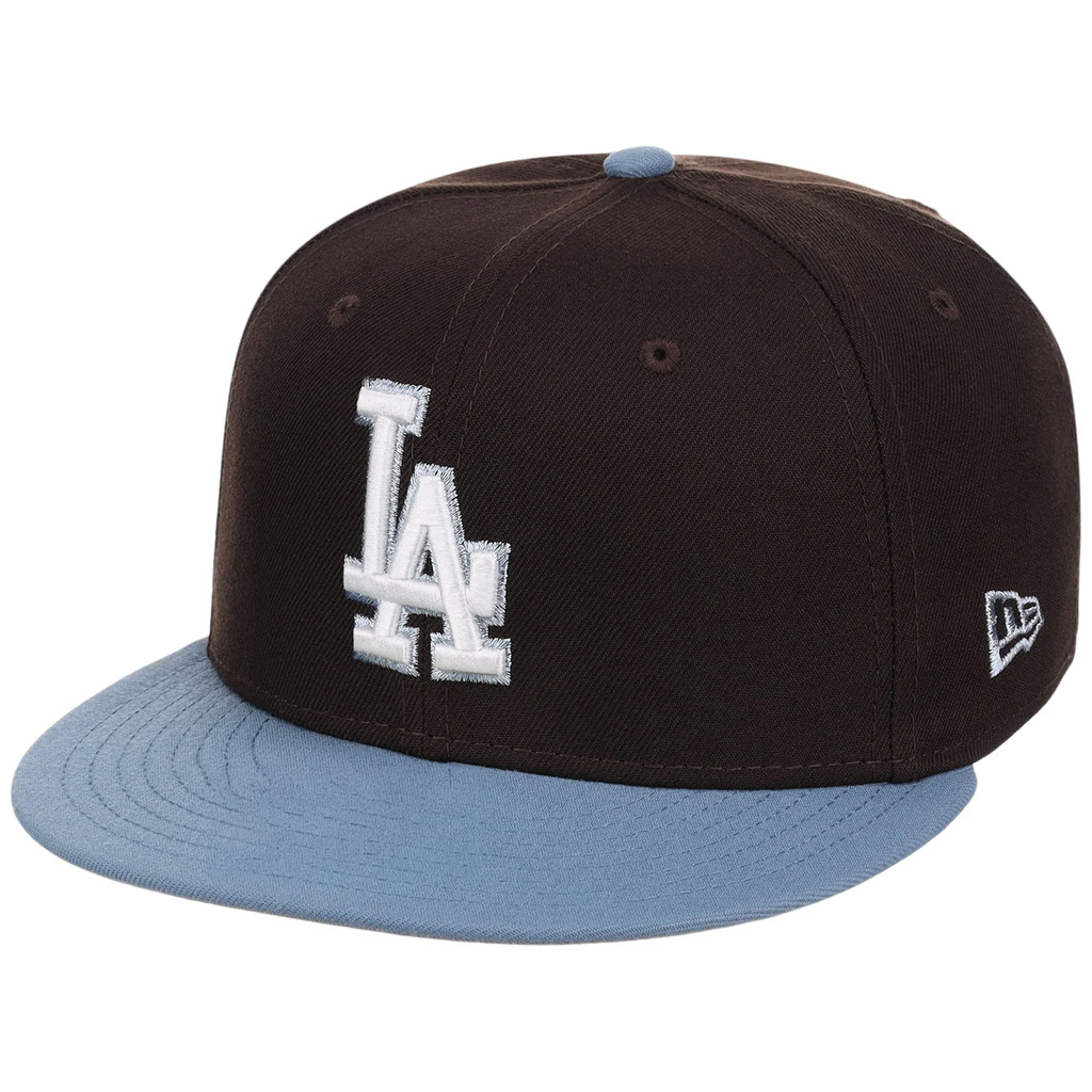 Lids Hat Drop Driftwood Fade Merch Los Angeles Dodgers New Era Snapback Hat LA Dodgers Merch