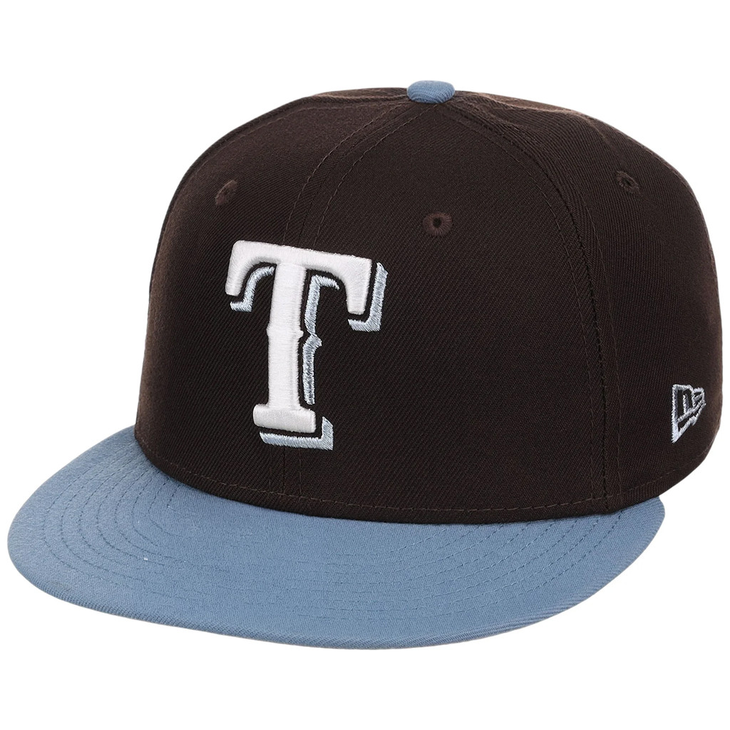Lids Hat Drop Driftwood Fade Merch Texas Rangers New Era Snapback Hat Gift For Baseball Fans