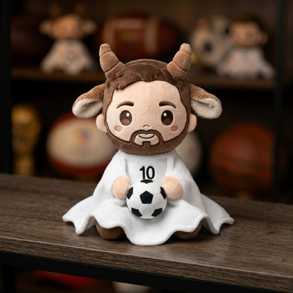Lionel Messi Ghost GOAT Halloween Plush Pillow Lionel Messi Merch Football Fan Gifts Lionel Messi Ghost GOAT Halloween Plush Pillow Lionel Messi Merch Football Fan Gifts