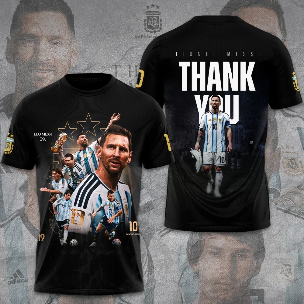 Lionel Messi x Argentina National Football Team Shirt Game Day Merch Gifts For Messi Fans