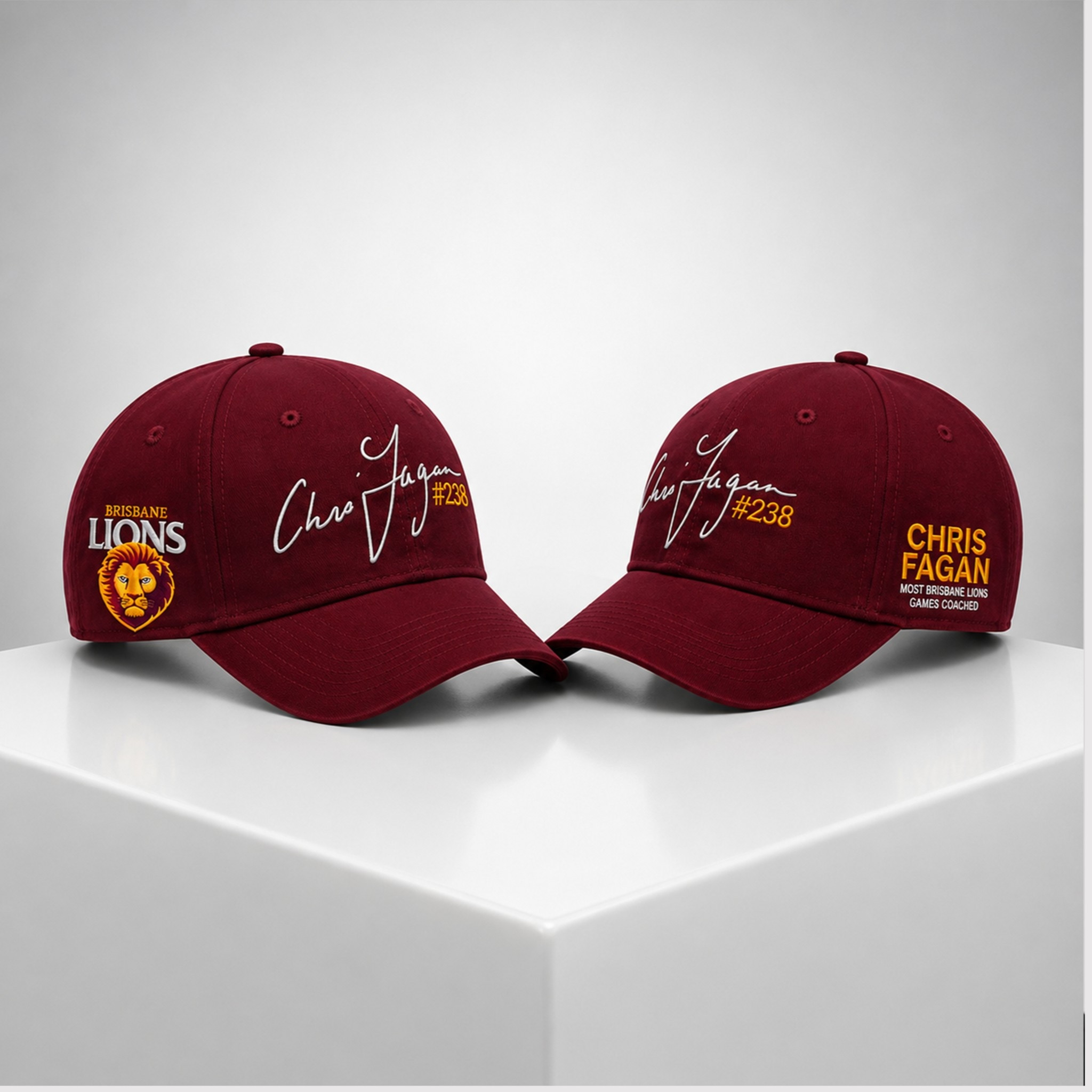 Lions Chris Fagan Milestone 2026 Hat Lions Chris Fagan Milestone 2026 Hat