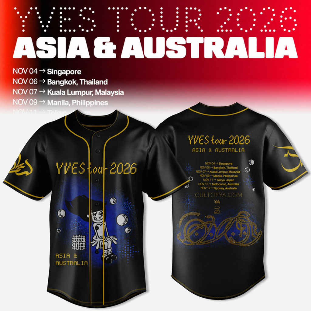 LOONA Yves Tour 2026 Album Asia And Australia Baseball Jersey Yves Merch Music Fan Gear LOONA Yves Tour 2026 Album Asia And Australia Baseball Jersey Yves Merch Music Fan Gear
