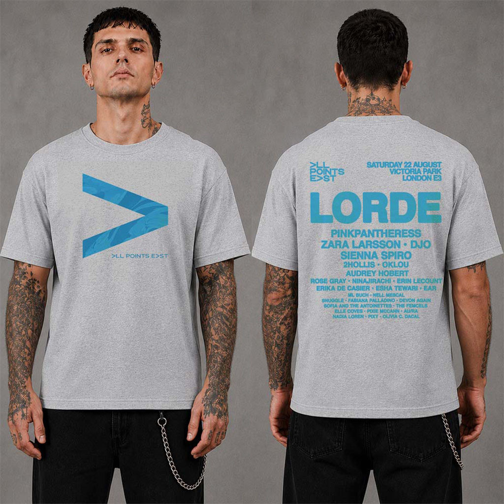 Lorde All Points East 2026 Event T-Shirt Lorde Merch Gifts For Music Fans Lorde All Points East 2026 Event T-Shirt Lorde Merch Gifts For Music Fans
