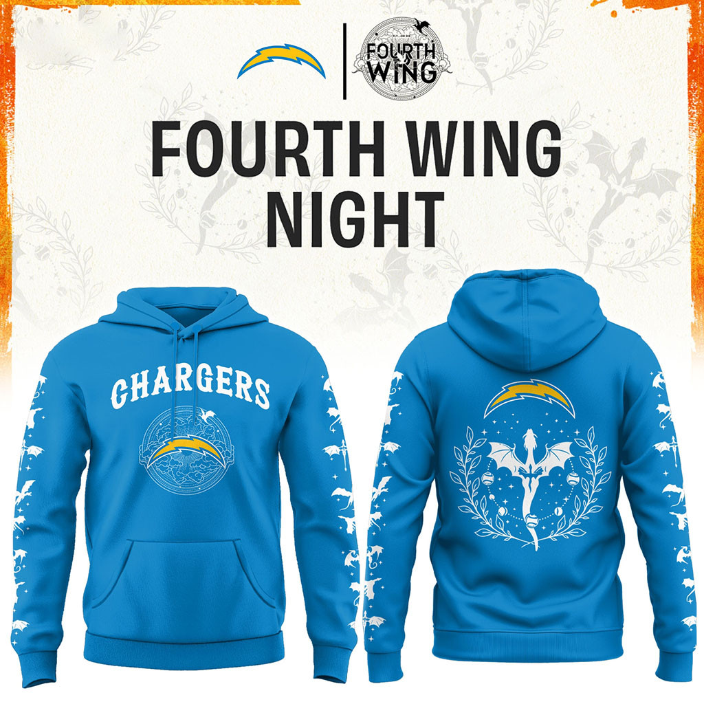 Los Angeles Chargers Dragon Wing Fantasy Night 2026 Hoodie LA Chargers Merch Best Football Gift Los Angeles Chargers Dragon Wing Fantasy Night 2026 Hoodie LA Chargers Merch Best Football Gift