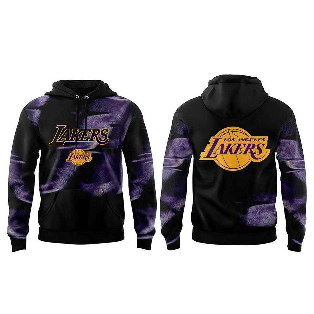 Los Angeles Lakers New Specter Uniforms Season 2027 Hoodie LA Lakers Merch Basketball Fan Gear