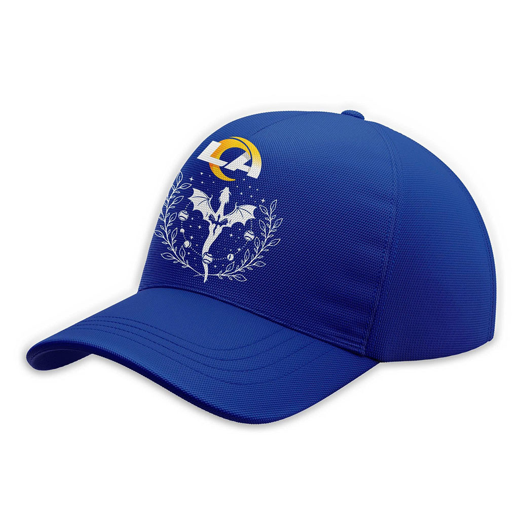 Los Angeles Rams Dragon Wing Fantasy Night 2026 Hat LA Rams Merch Football Present Ideas