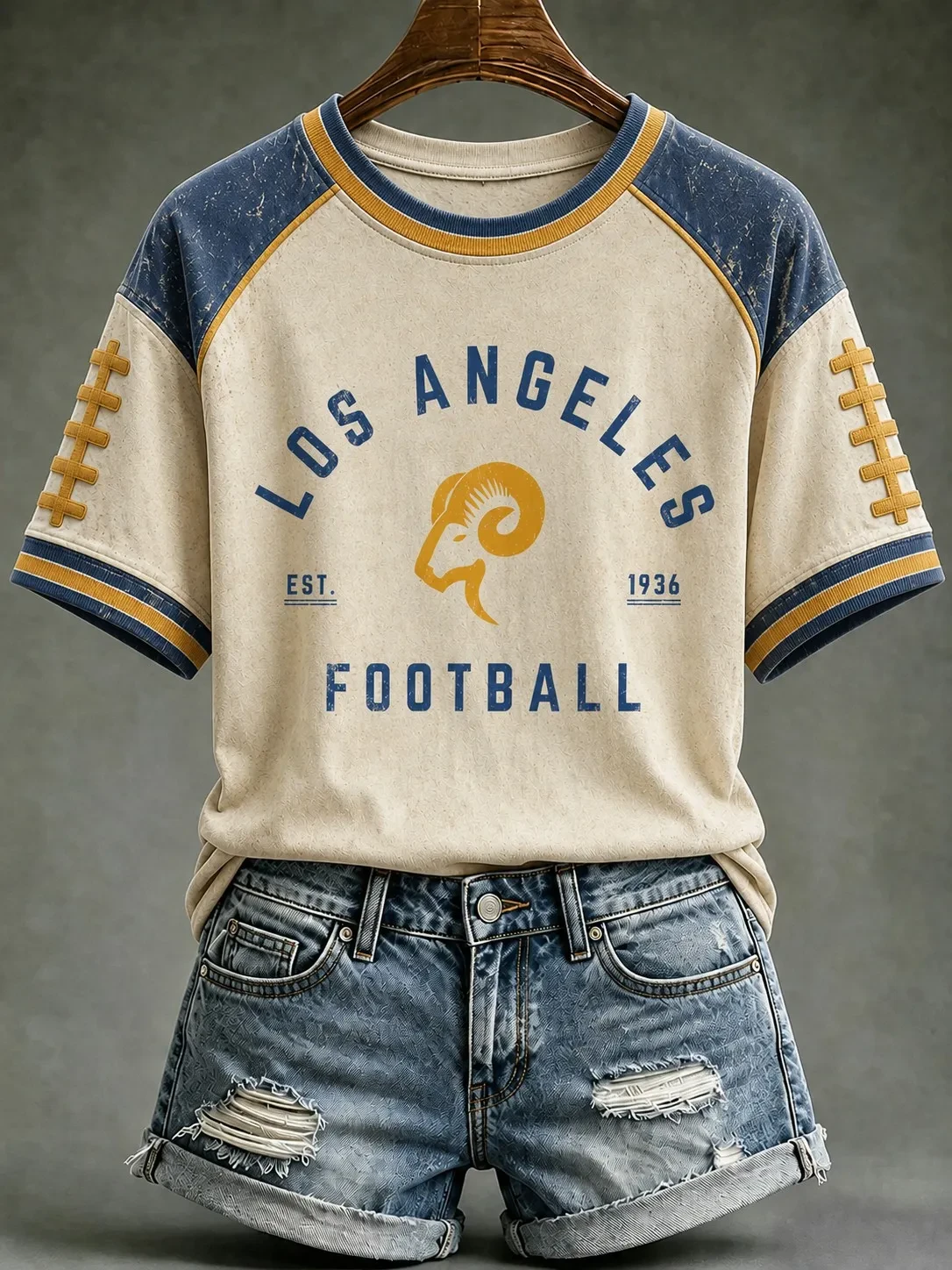 Los Angeles Rams Game Day T-Shirt Rams Merch LA Rams Fan Gift For Football Lovers
