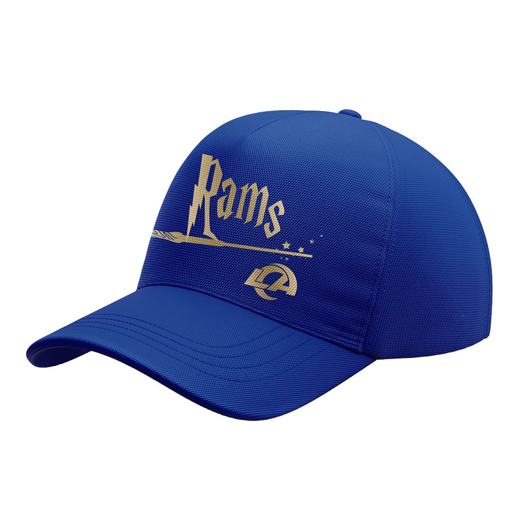 Los Angeles Rams Harry Potter 25th Anniversary Hat Game Day Cap Present For Rams Fans