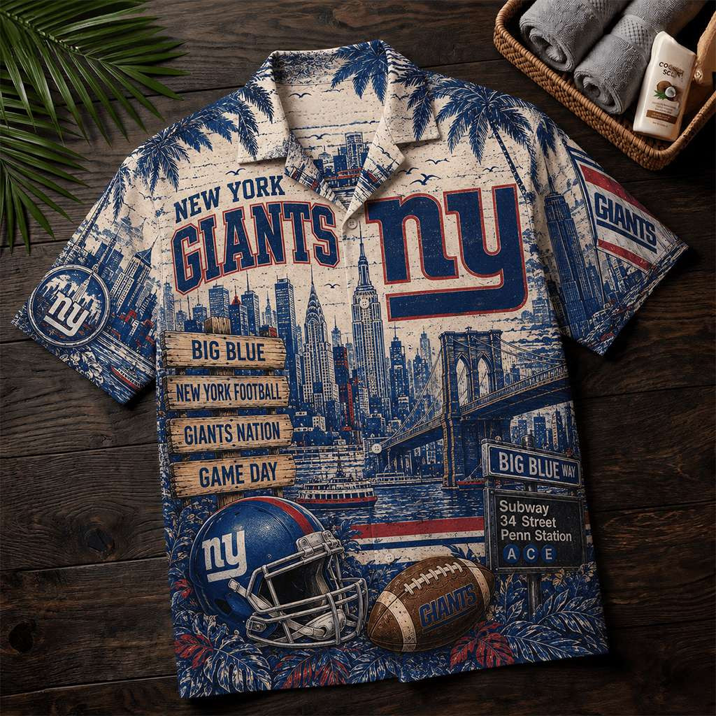 Los Angeles Rams House Horns Up Hawaiian Shirt LA Rams Merch Good Gifts For Football Fans