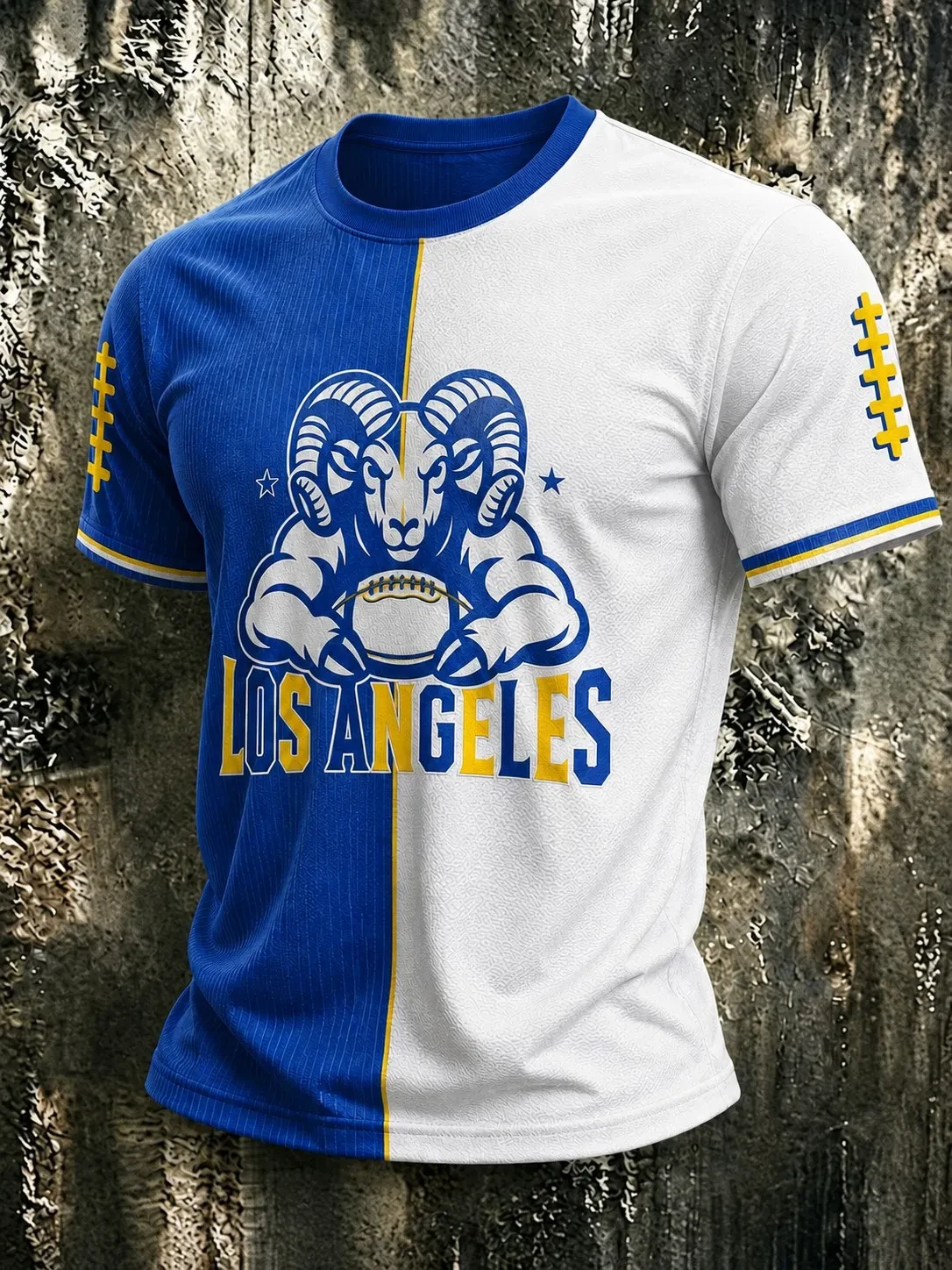 Los Angeles Rams Merch Football T-Shirt LA Sunday Game Day Apparel Gifts For Husband