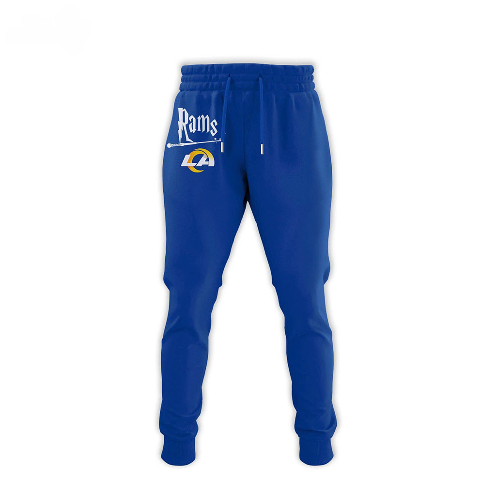 Los Angeles Rams x Harry Potter 25th Anniversary Sweatpants Rams Merch Football Fan Gift Ideas
